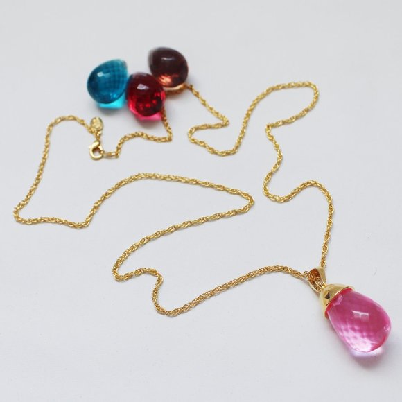 Joan Rivers Checkerboard Pendant Wardrobe - Picture 1 of 4